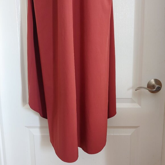 ATHLETA Womens Presidio Dress Terracotta Featherweight Travel Lagom S - Picture 12 of 15